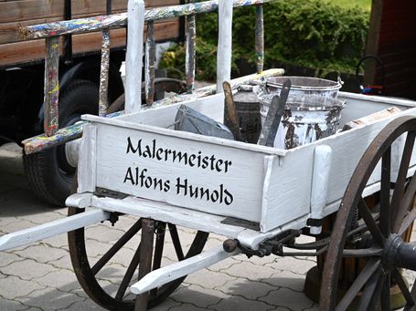 Zeitreise durh den Fuhrpark der Firma Hunold | Foto: Annika Klütsch